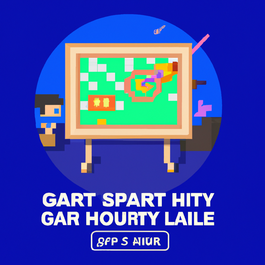 Gallery: pixel art level and scoreboard